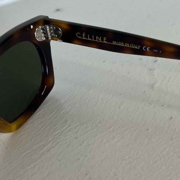 CELINE Sunglasses CL 41029/S Havana Green Lens - Picture 5 of 7
